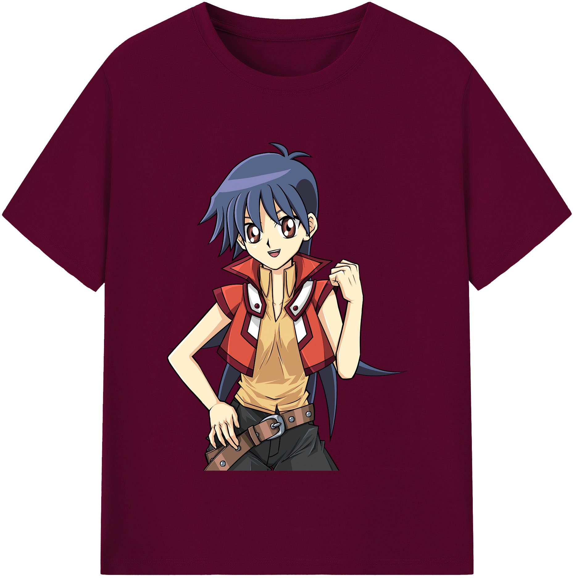 （画像用） 遊☆戯☆王 Yu-Gi-Oh! レディースカジュアルプリントTシャツ（綿100％）